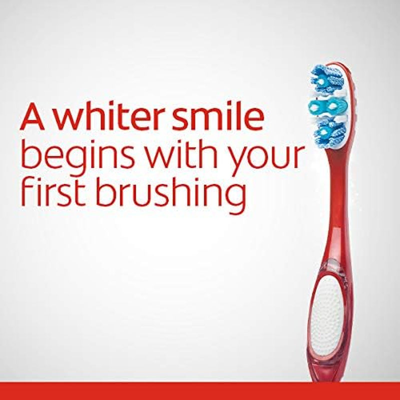 360 Advanced Optic White Toothbrush, Soft, 2 Count
