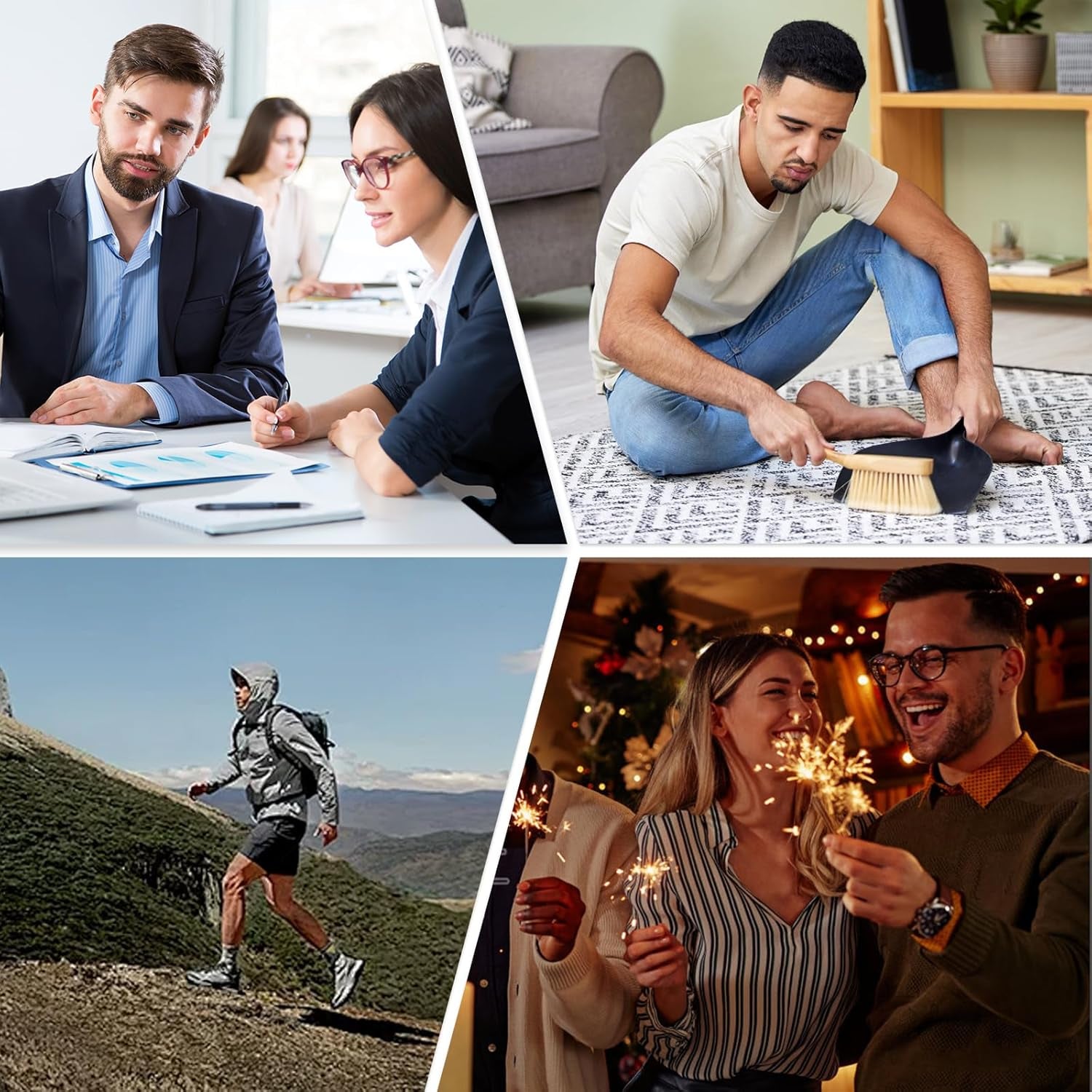 Mens Dress Socks Fun Funny Colorful Crazy Crew Dress Socks for Men 9-12