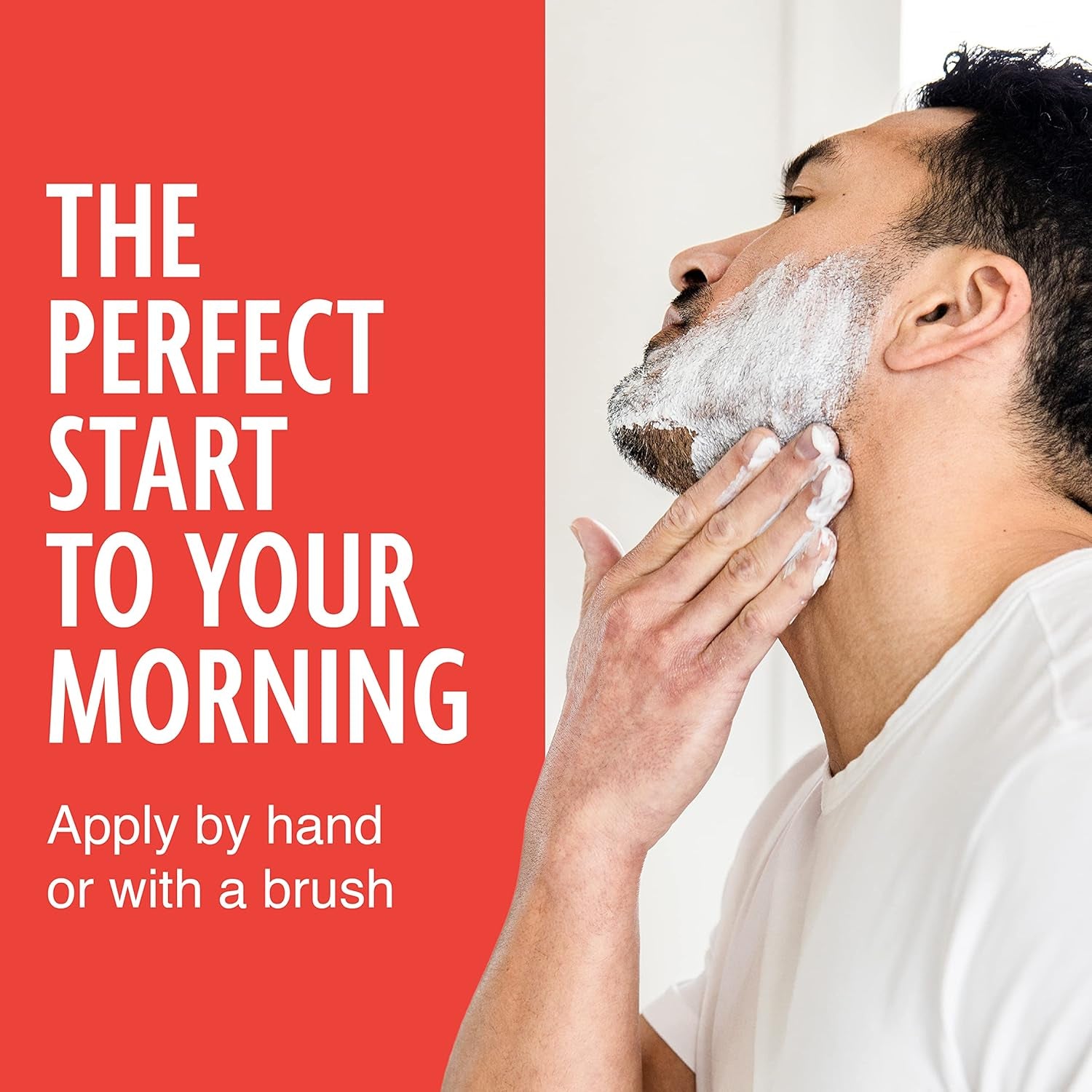 Caffeinated Shaving Cream - Shea Butter + Spearmint Antioxidant Shaving Cream with Caffeine - Clean Formula for a Hydrating, Redness Reducing + Irritation-Free Shave (7 Oz)