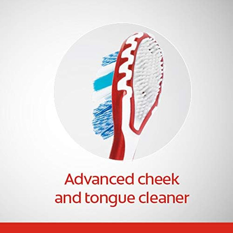 360 Advanced Optic White Toothbrush, Soft, 2 Count