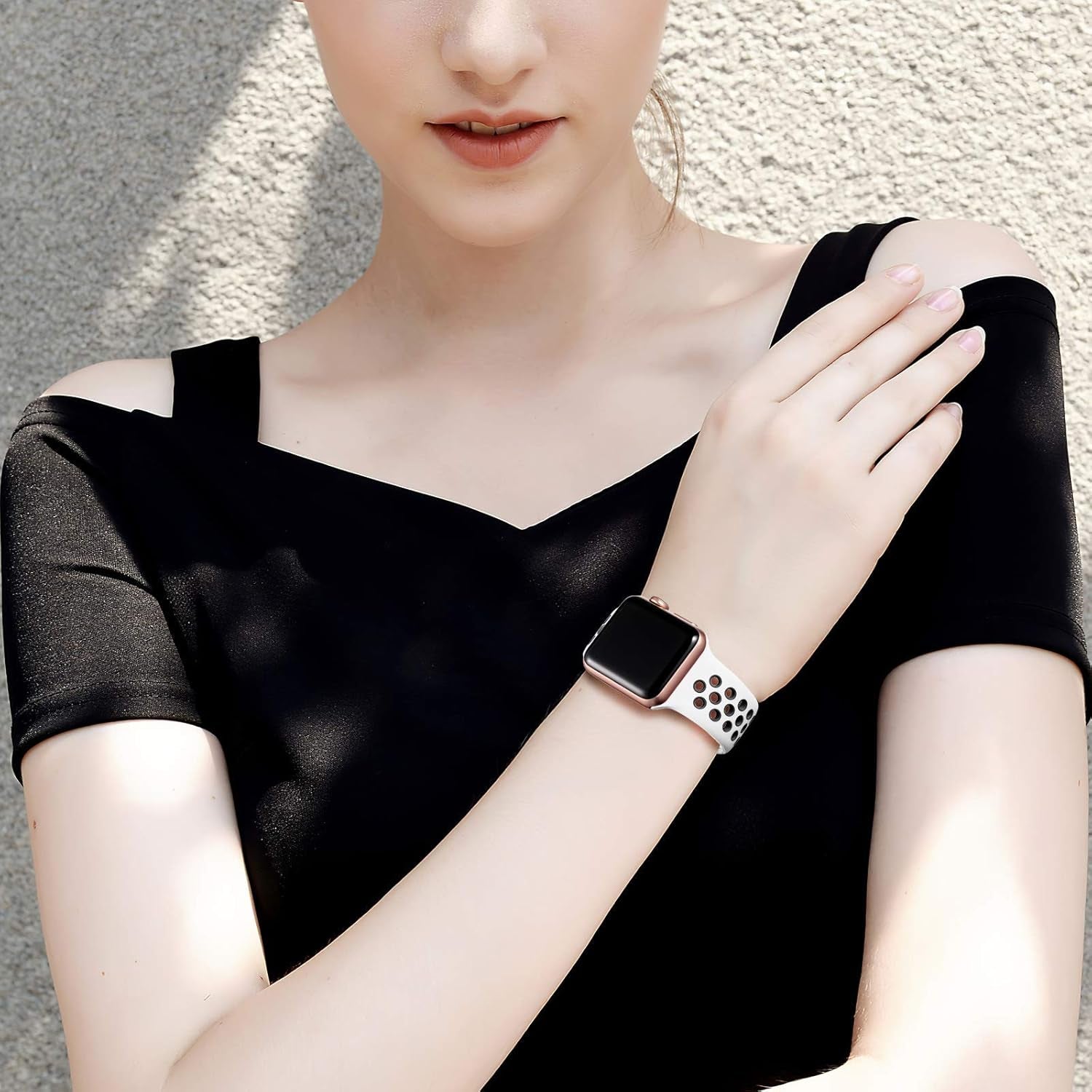 3 Pack Sport Bands Compatible with Apple Watch Band 44Mm 49Mm 46Mm 45Mm 42Mm 41Mm 40Mm 38Mm Men Women,Soft Silicone Breathable Band for Iwatch SE Ultra Iwatch Series 10 9 8 7 6 5 4 3 2 1