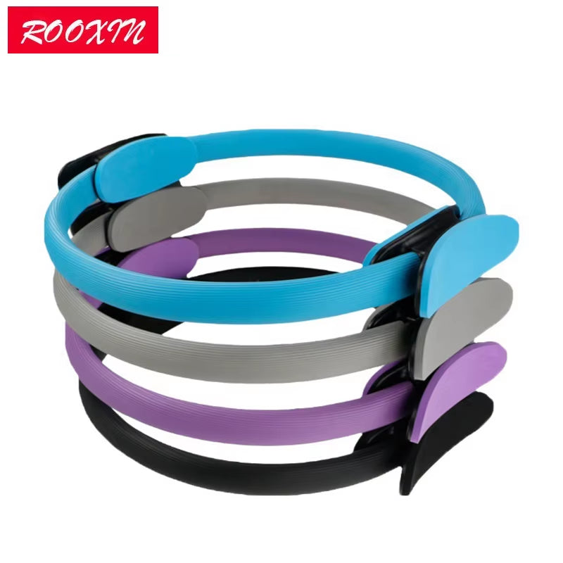 Yoga Fitness Ring Pilates Ring Women Girl Exercise Home Resistance Elasticity Yoga Gym Workout Pilates Circle Yoga Circle 