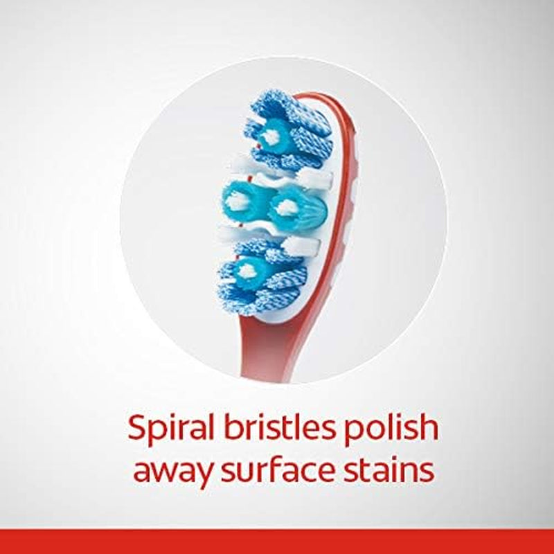 360 Advanced Optic White Toothbrush, Soft, 2 Count