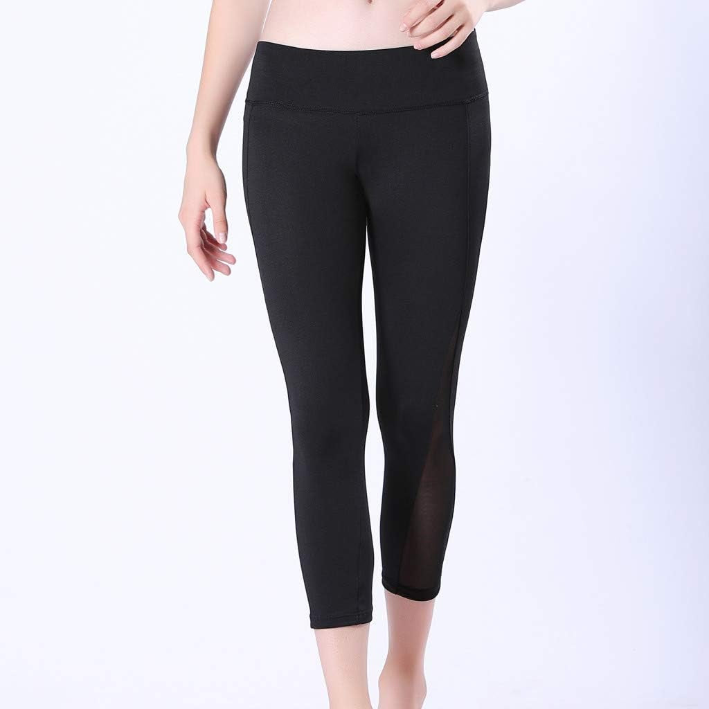 High Waisted Leggings for Women, Women'S Yoga Pants with Pockets - Leggings with Pockets, High Waist Tummy Control Non See-Through Workout Pants Black