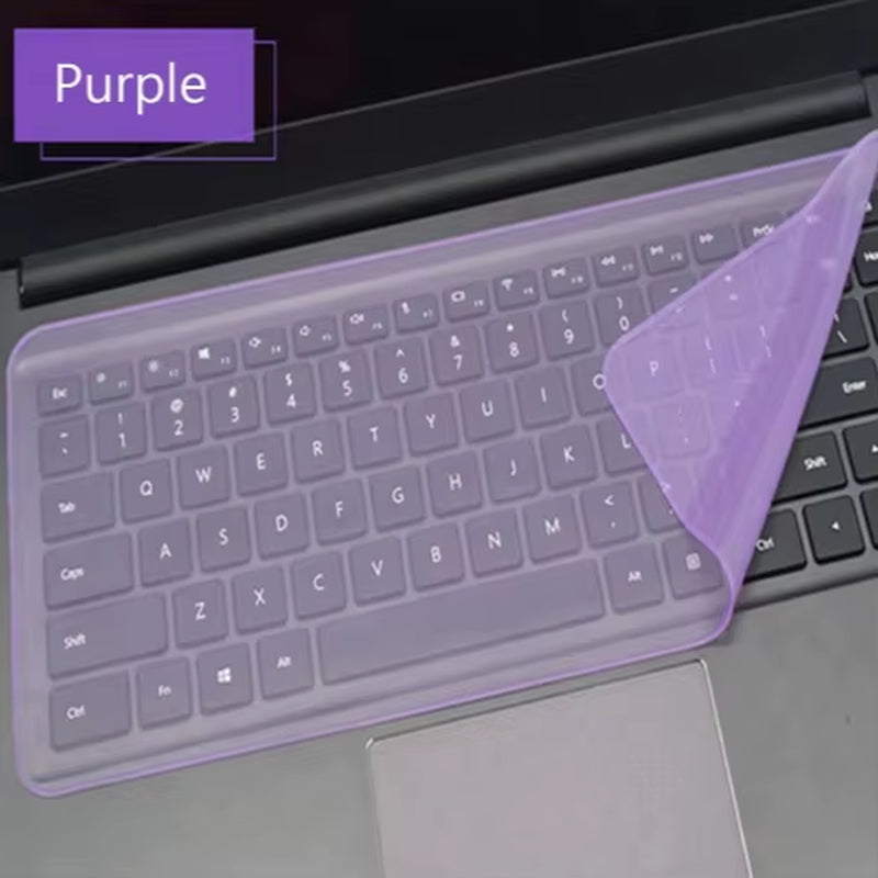 13-14 Inch 15-17 Inch Universal Laptop Notebook Keyboard Silicone Cover Dustproof Protective Waterproof Film