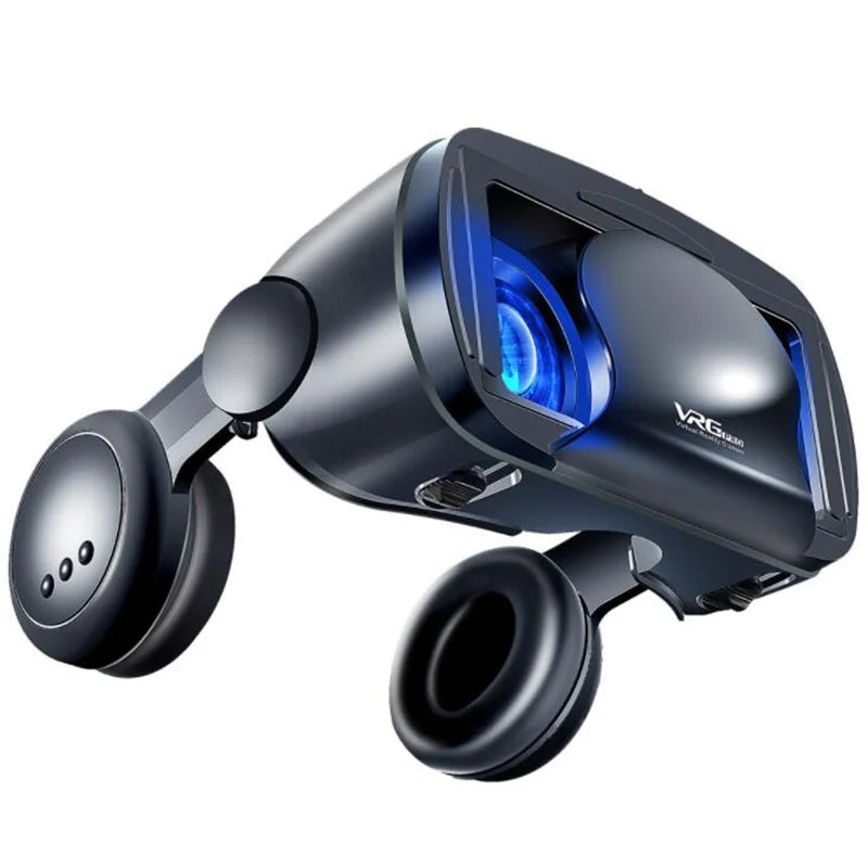 Virtual Reality VR Headset with IMAX Screen and HD 3D Technology for 5-7" Phones, Compatible with Gamepad