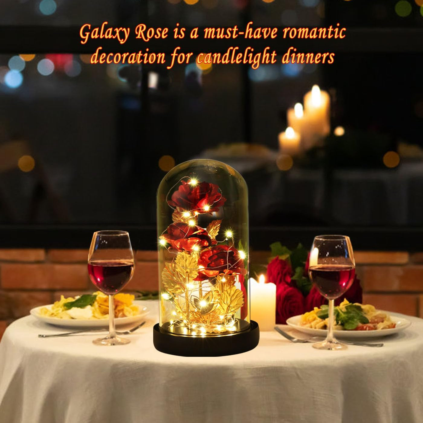 Mothers Day Flowers Gifts for Mom,Mothers'Day Gifts for Wife,Galaxy Flower Rose with 2 Lighting Mode, Colorful Gold Foil Enchanted Rose,Birthday Gifts for Women Grandma Wife Girlfriend Sister Mom