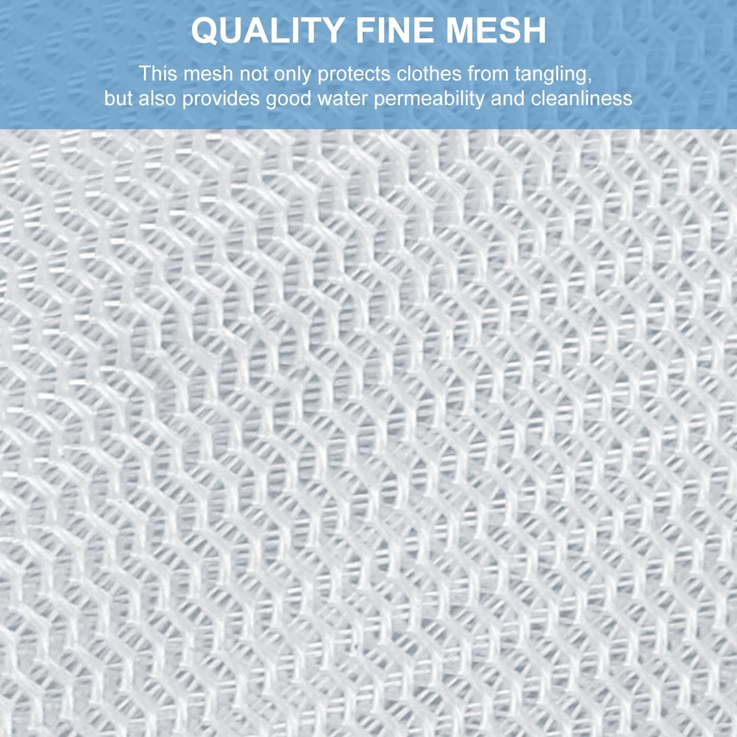 Mesh Laundry Bags, Washing Machine Wash Bags, Reusable and Durable Mesh Wash Bags for Delicate Blouse, Hosiery, Underwear, Bra, Lingerie and Baby Clothes, Great for Travel Storage Organization